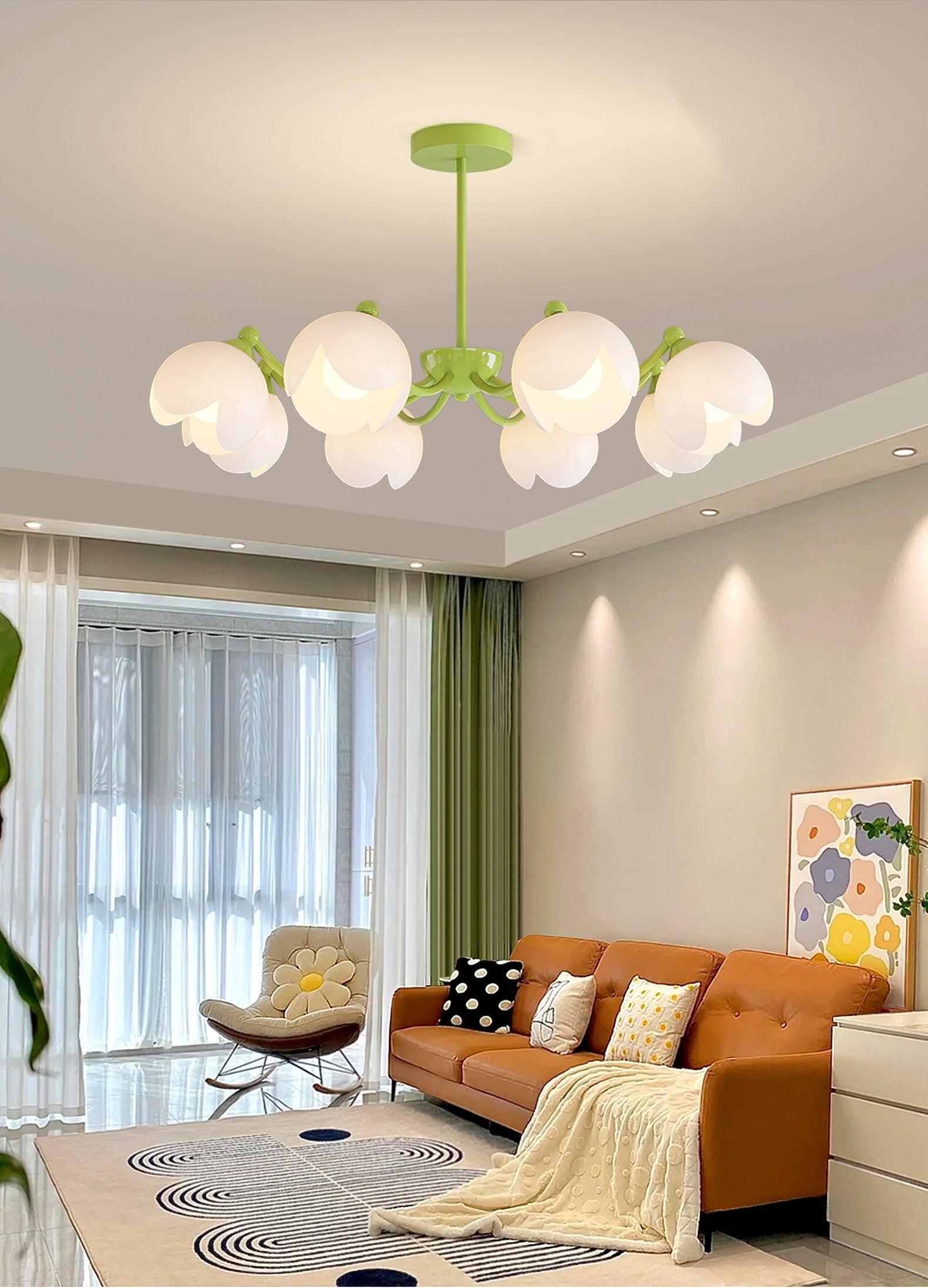 Murano Cream Chandelier Chandelier