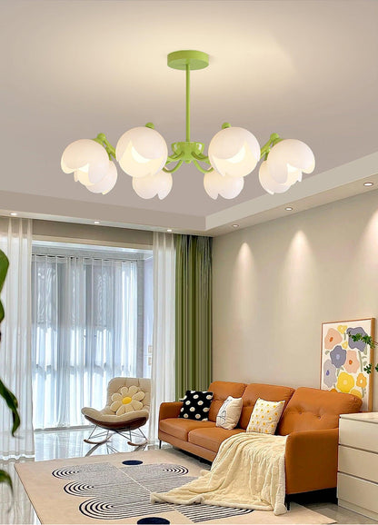 Murano Cream Chandelier Chandelier