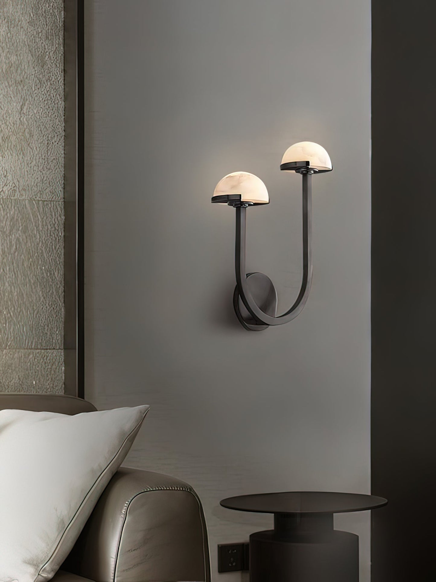 Mushroom Alabaster Wall Lamp Wall lamp