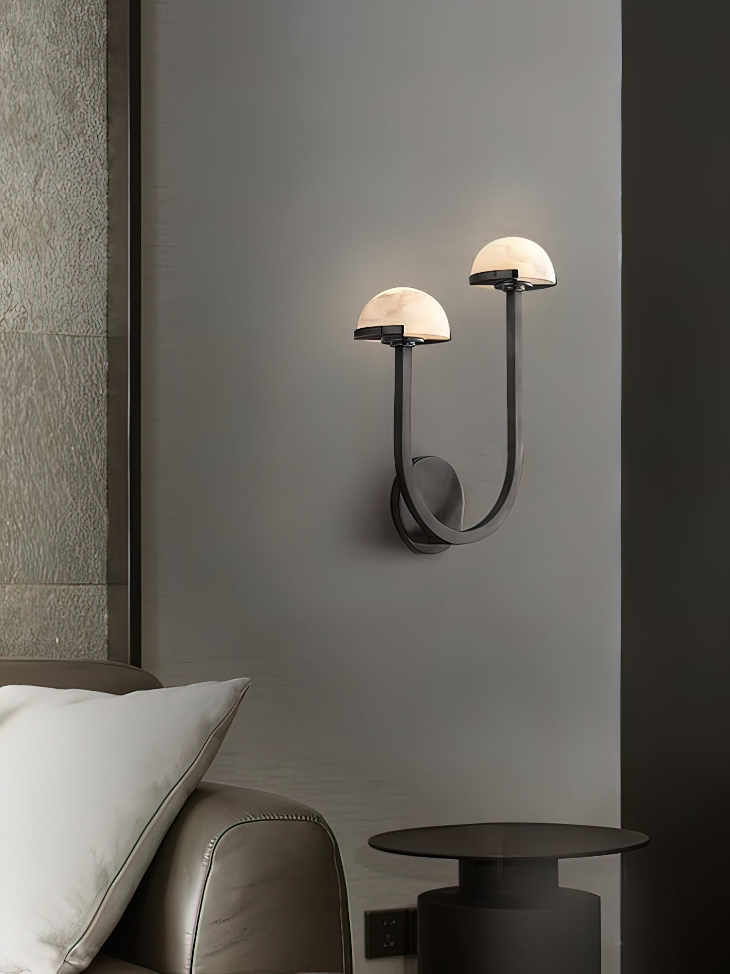 Mushroom Alabaster Wall Lamp Wall lamp