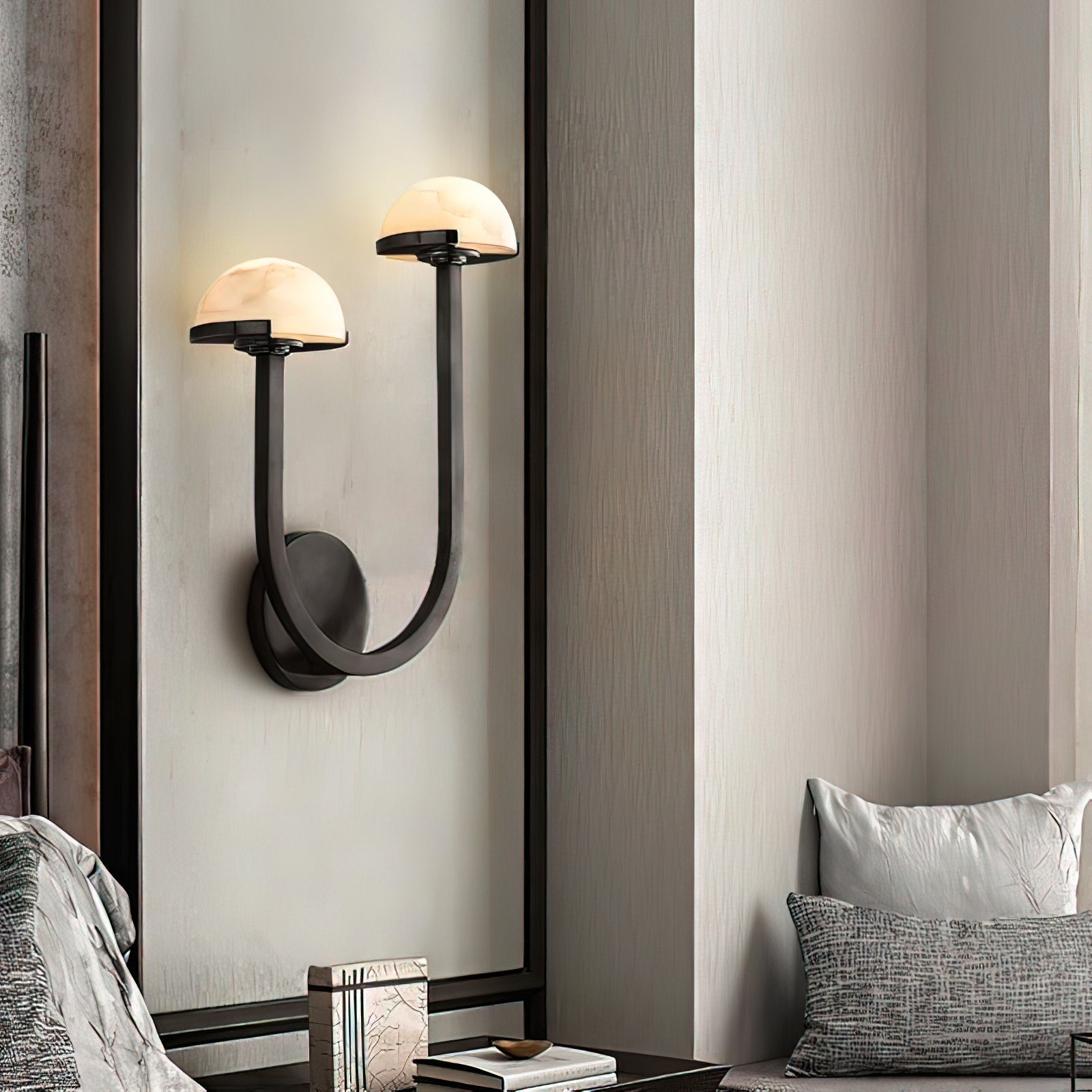 Mushroom Alabaster Wall Lamp Wall lamp