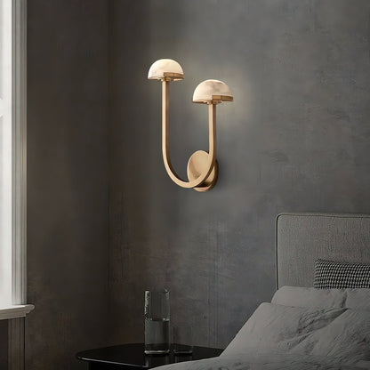 Mushroom Alabaster Wall Lamp Wall lamp