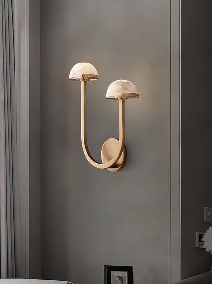 Mushroom Alabaster Wall Lamp Wall lamp