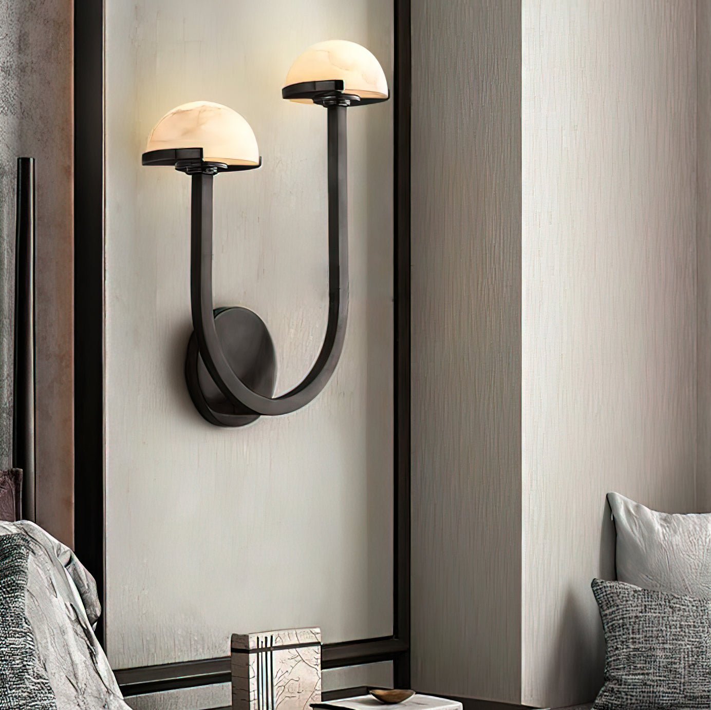Mushroom Alabaster Wall Lamp Wall lamp