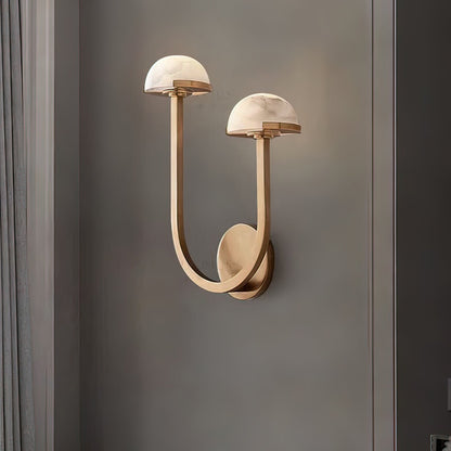 Mushroom Alabaster Wall Lamp Wall lamp
