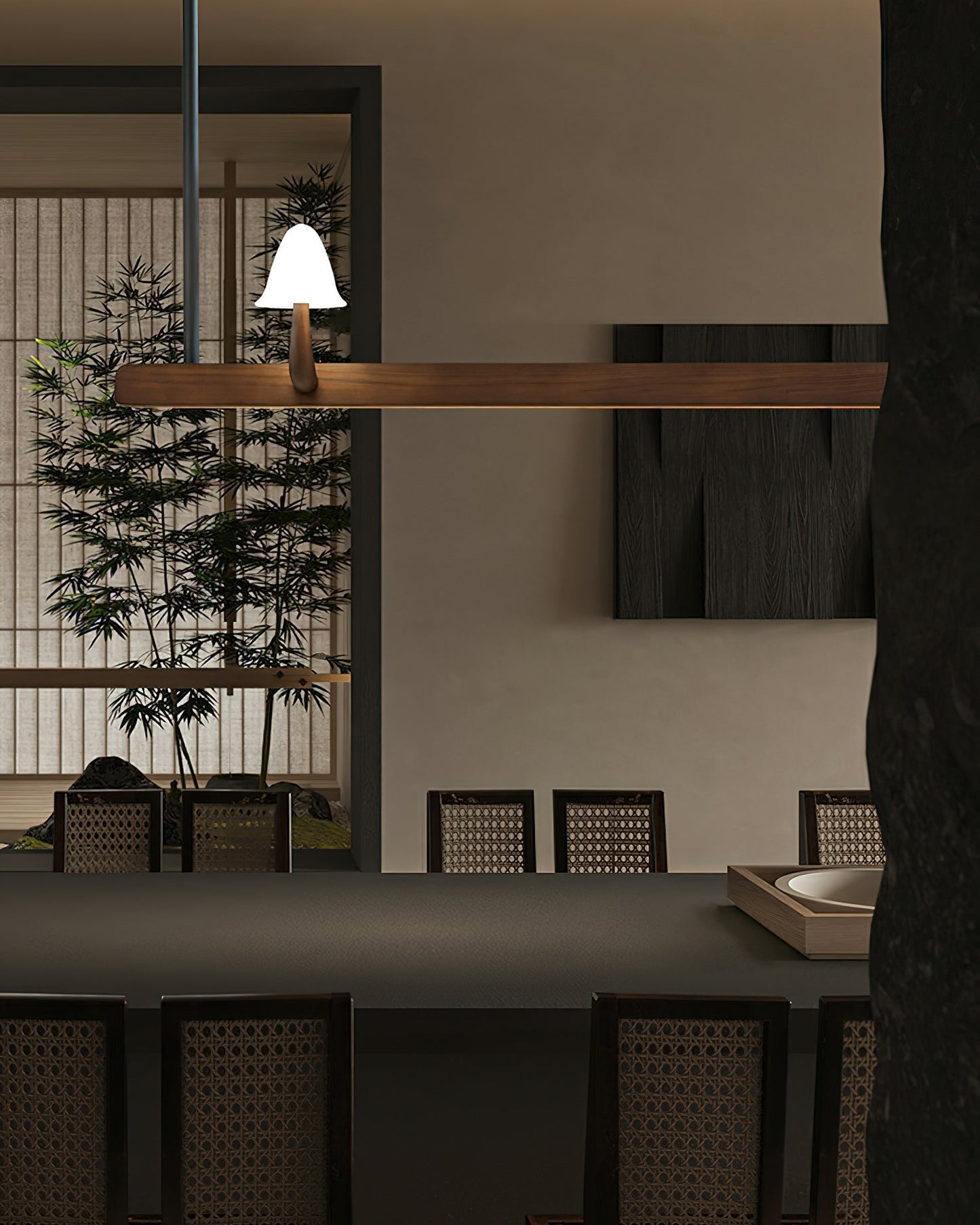 Mushroom Beam Chandelier Chandelier