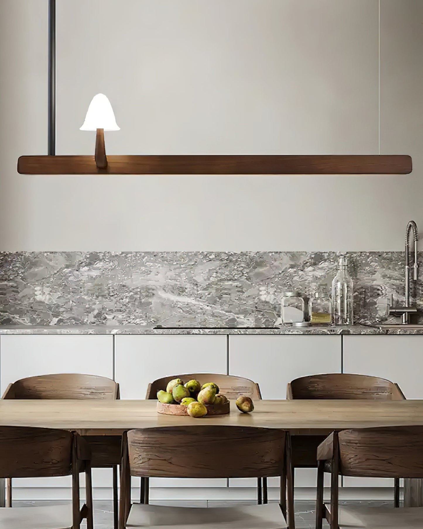 Mushroom Beam Chandelier Chandelier