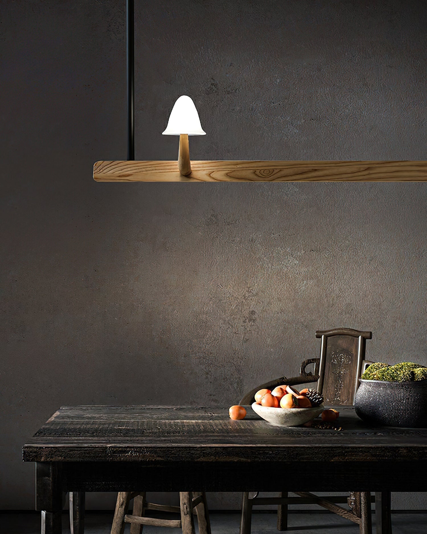 Mushroom Beam Chandelier Chandelier