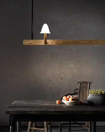 Mushroom Beam Chandelier Chandelier
