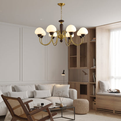Mushroom Cap Chandelier Chandelier