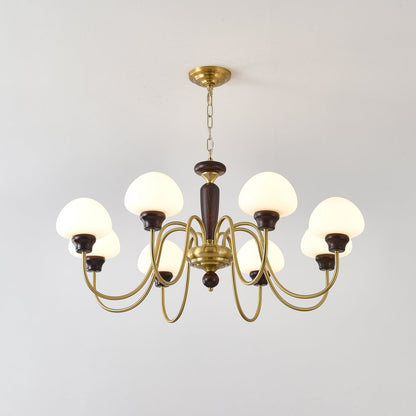 Mushroom Cap Chandelier Chandelier