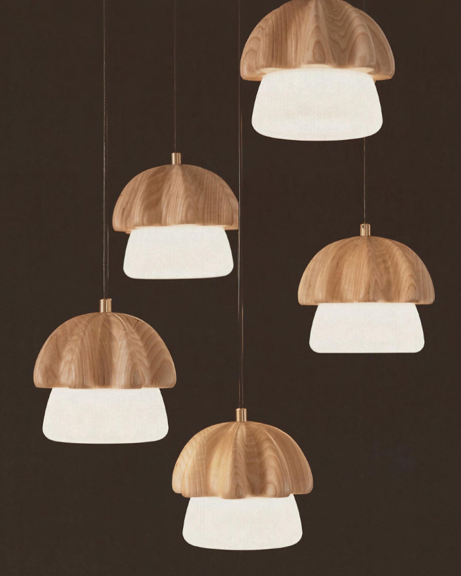 Mushroom Cluster Chandelier Chandelier