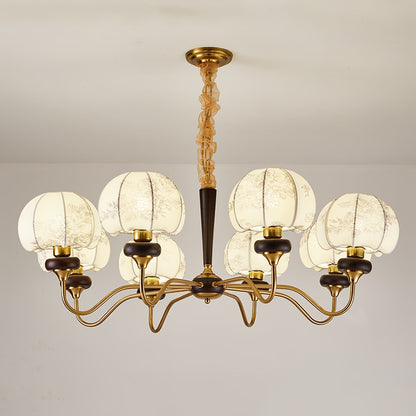 Mushroom Fabric Chandelier Chandelier