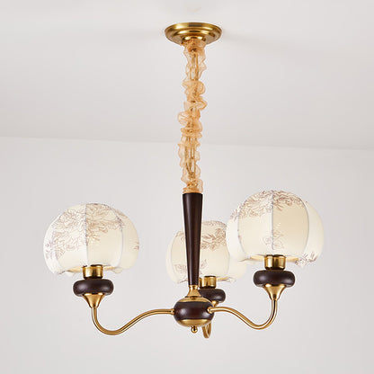 Mushroom Fabric Chandelier Chandelier