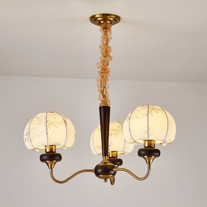 Mushroom Fabric Chandelier Chandelier