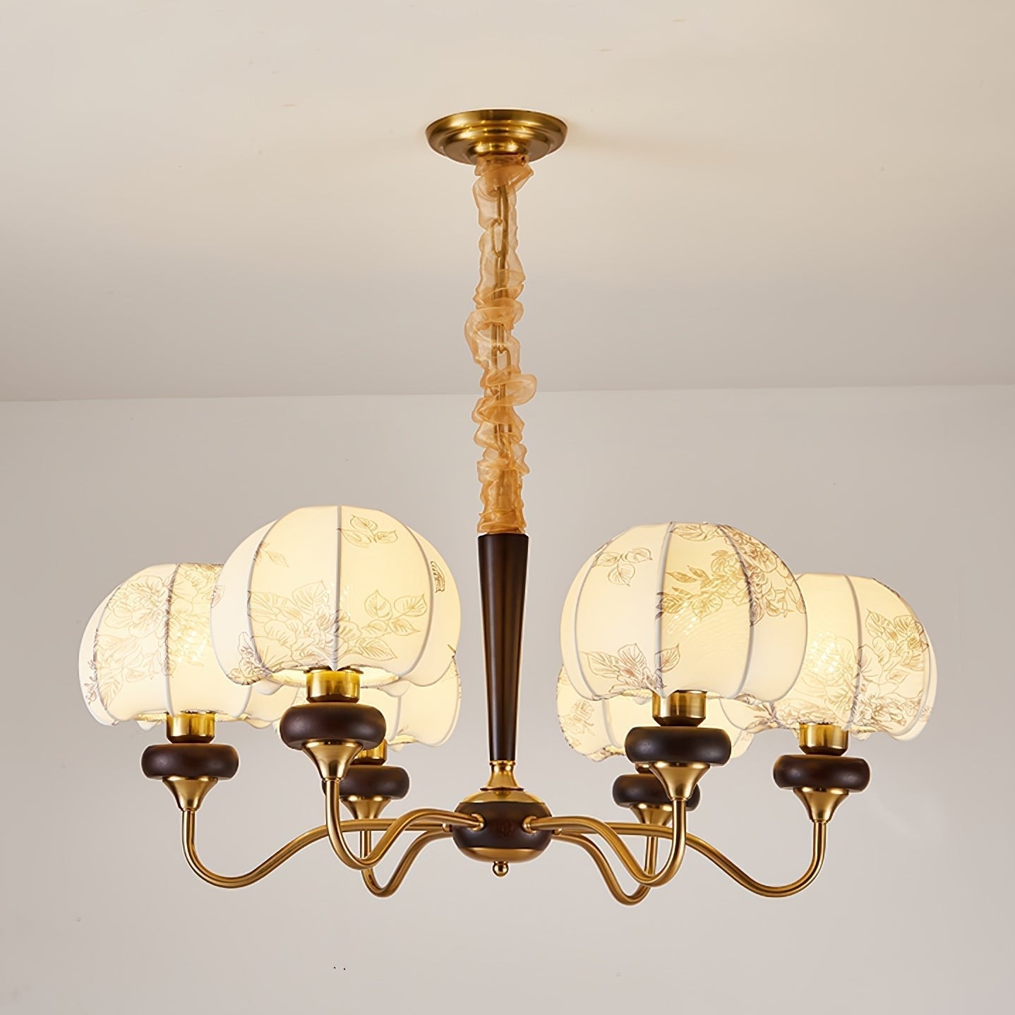 Mushroom Fabric Chandelier Chandelier