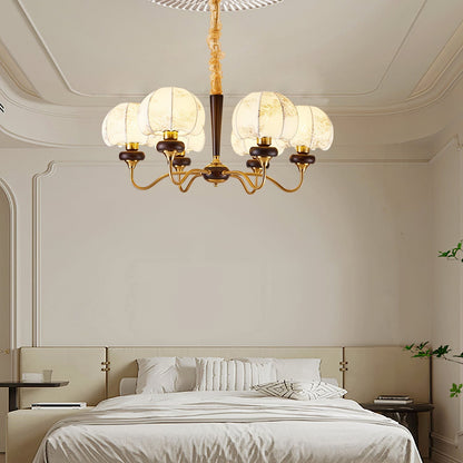 Mushroom Fabric Chandelier Chandelier