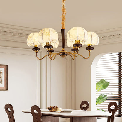 Mushroom Fabric Chandelier Chandelier