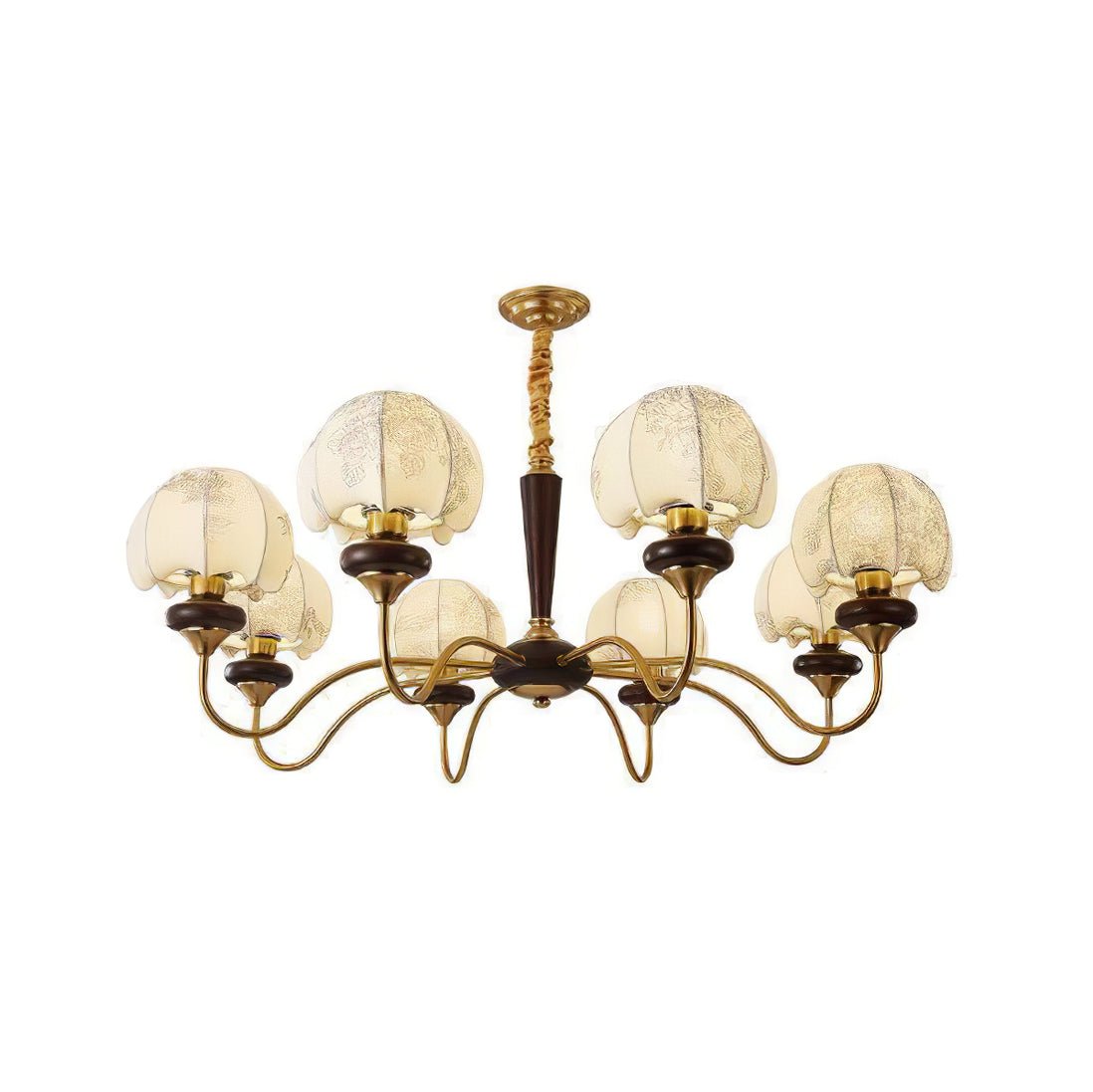 Mushroom Fabric Chandelier Chandelier