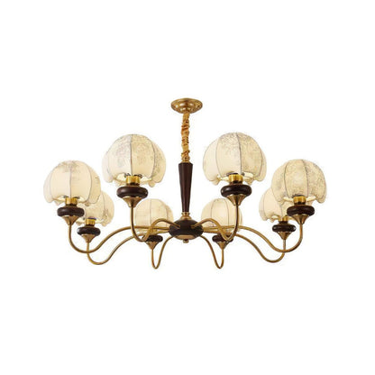 Mushroom Fabric Chandelier Chandelier