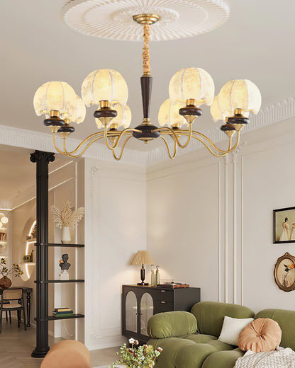 Mushroom Fabric Chandelier Chandelier