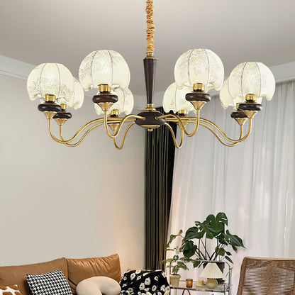 Mushroom Fabric Chandelier Chandelier