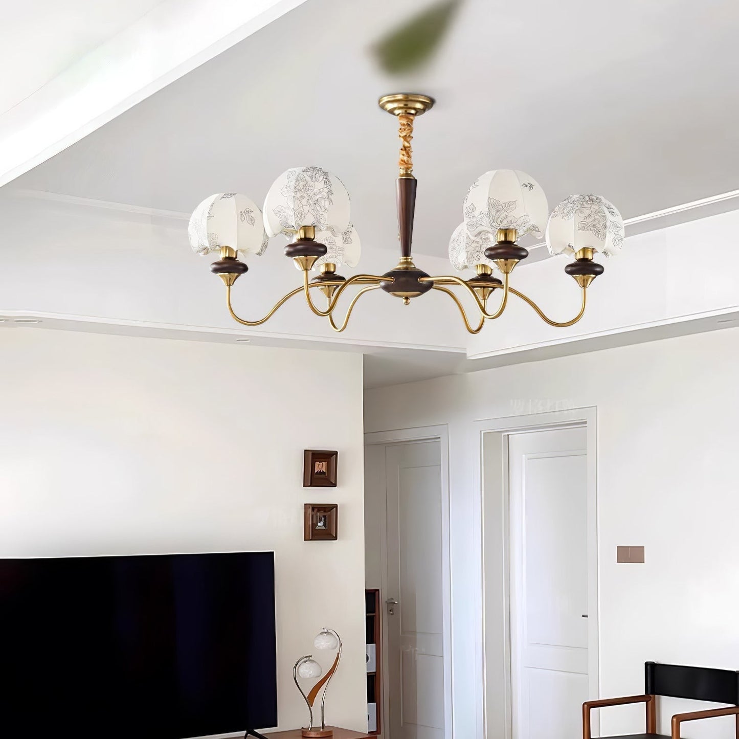 Mushroom Fabric Chandelier Chandelier