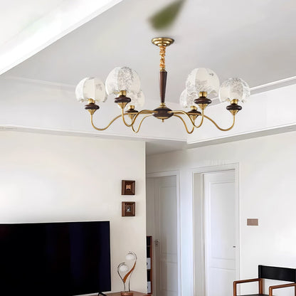 Mushroom Fabric Chandelier Chandelier