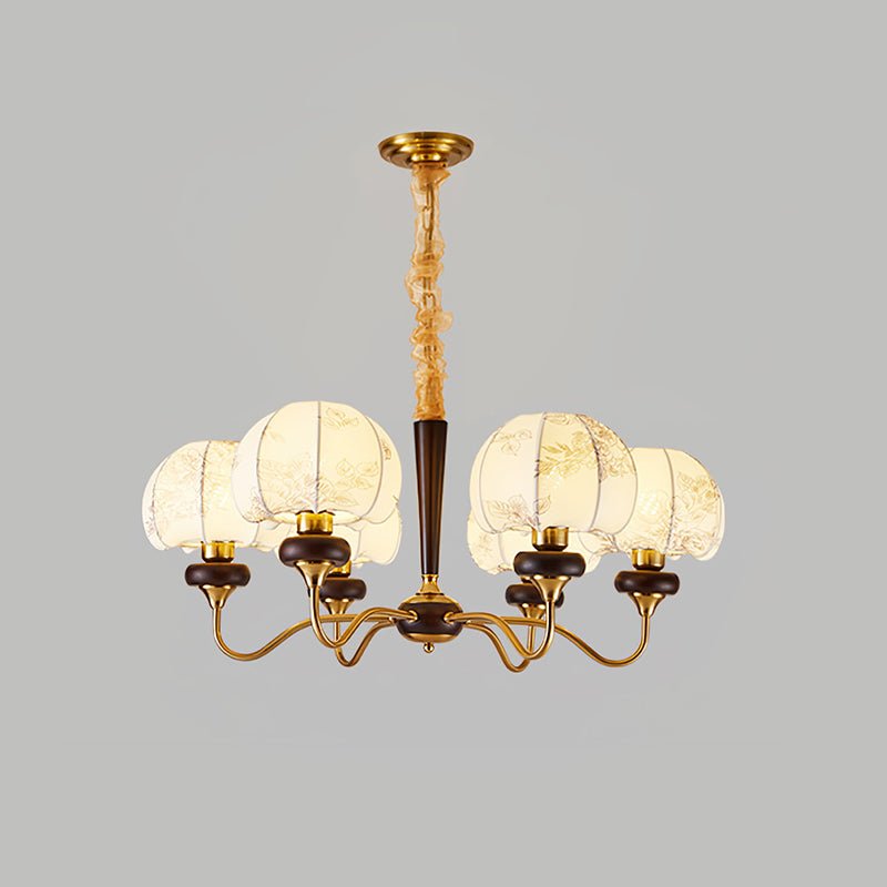 Mushroom Fabric Chandelier Chandelier