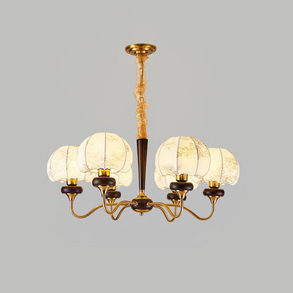 Mushroom Fabric Chandelier Chandelier