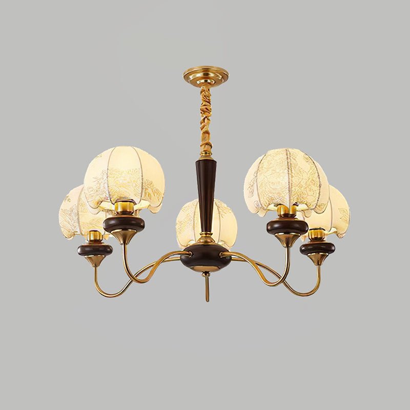 Mushroom Fabric Chandelier Chandelier