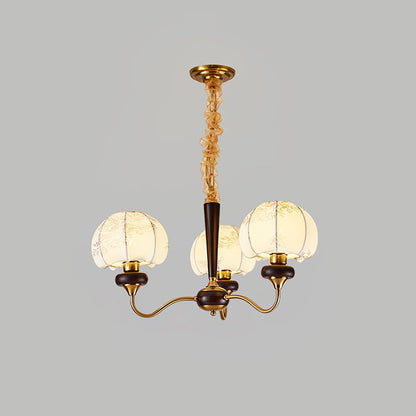 Mushroom Fabric Chandelier Chandelier
