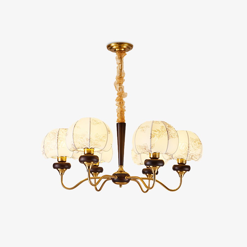Mushroom Fabric Chandelier Chandelier