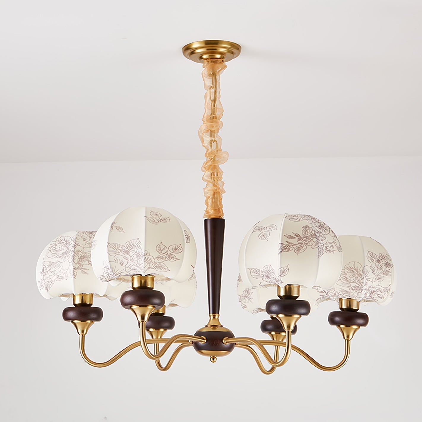 Mushroom Fabric Chandelier Chandelier