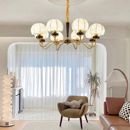 Mushroom Fabric Chandelier Chandelier