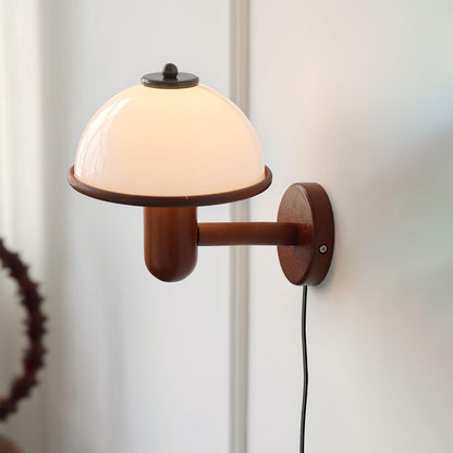 Mushroom Wood Wall Lamp Wall lamp