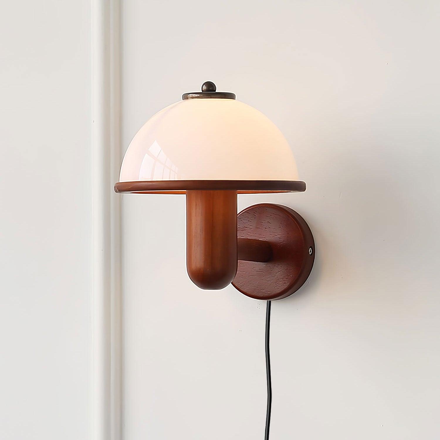 Mushroom Wood Wall Lamp Wall lamp