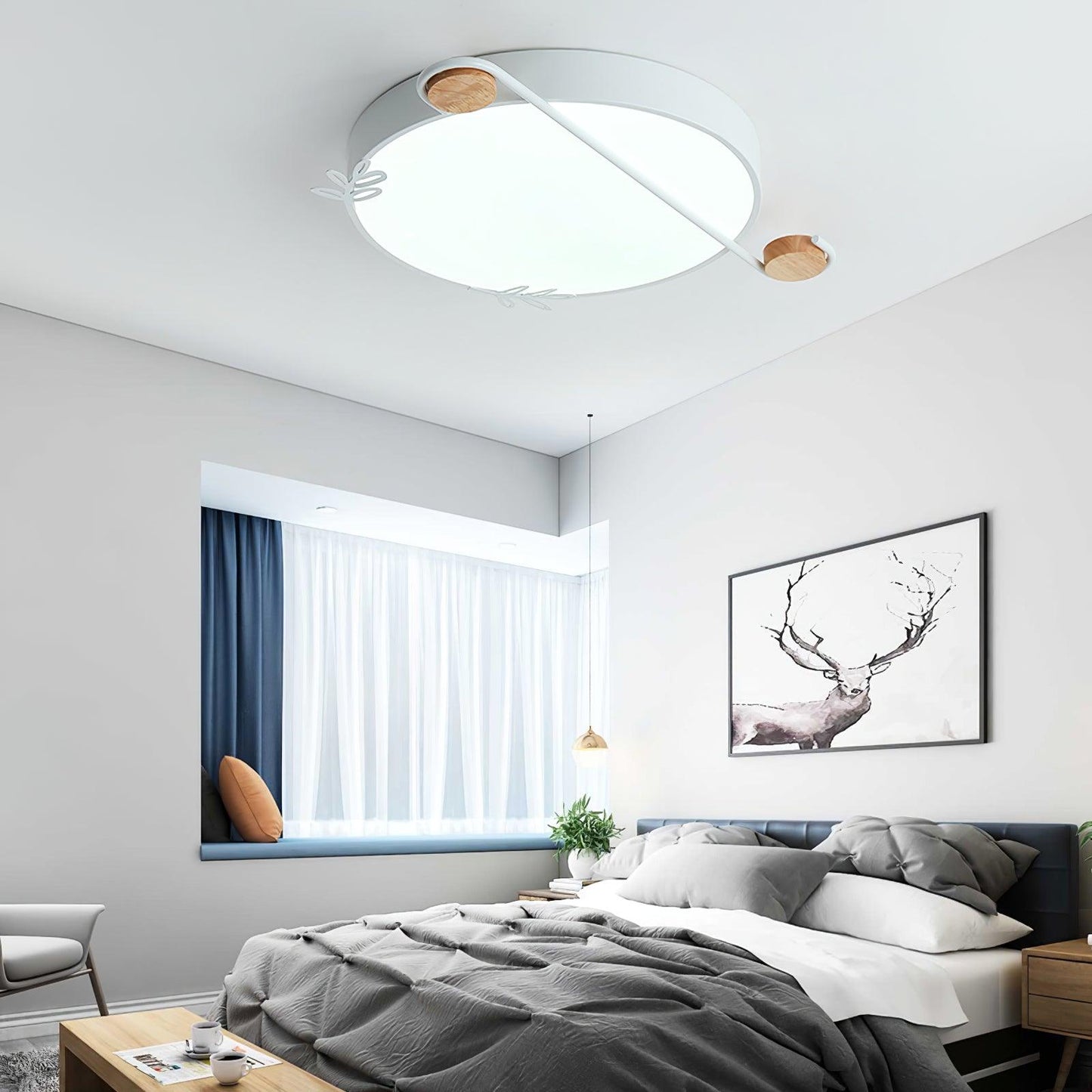 Musical Note Round Ceiling Lamp Ceiling lamp