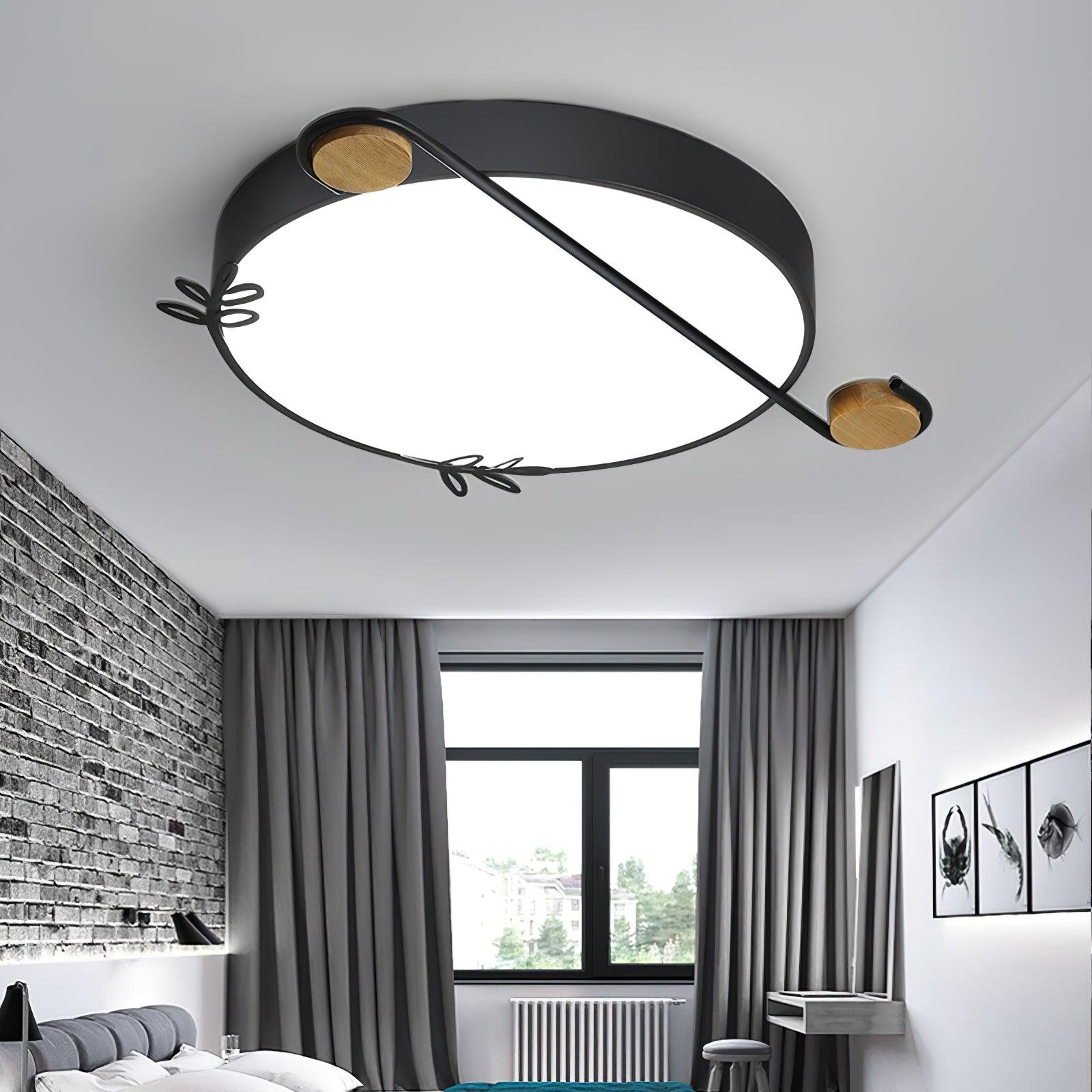Musical Note Round Ceiling Lamp Ceiling lamp