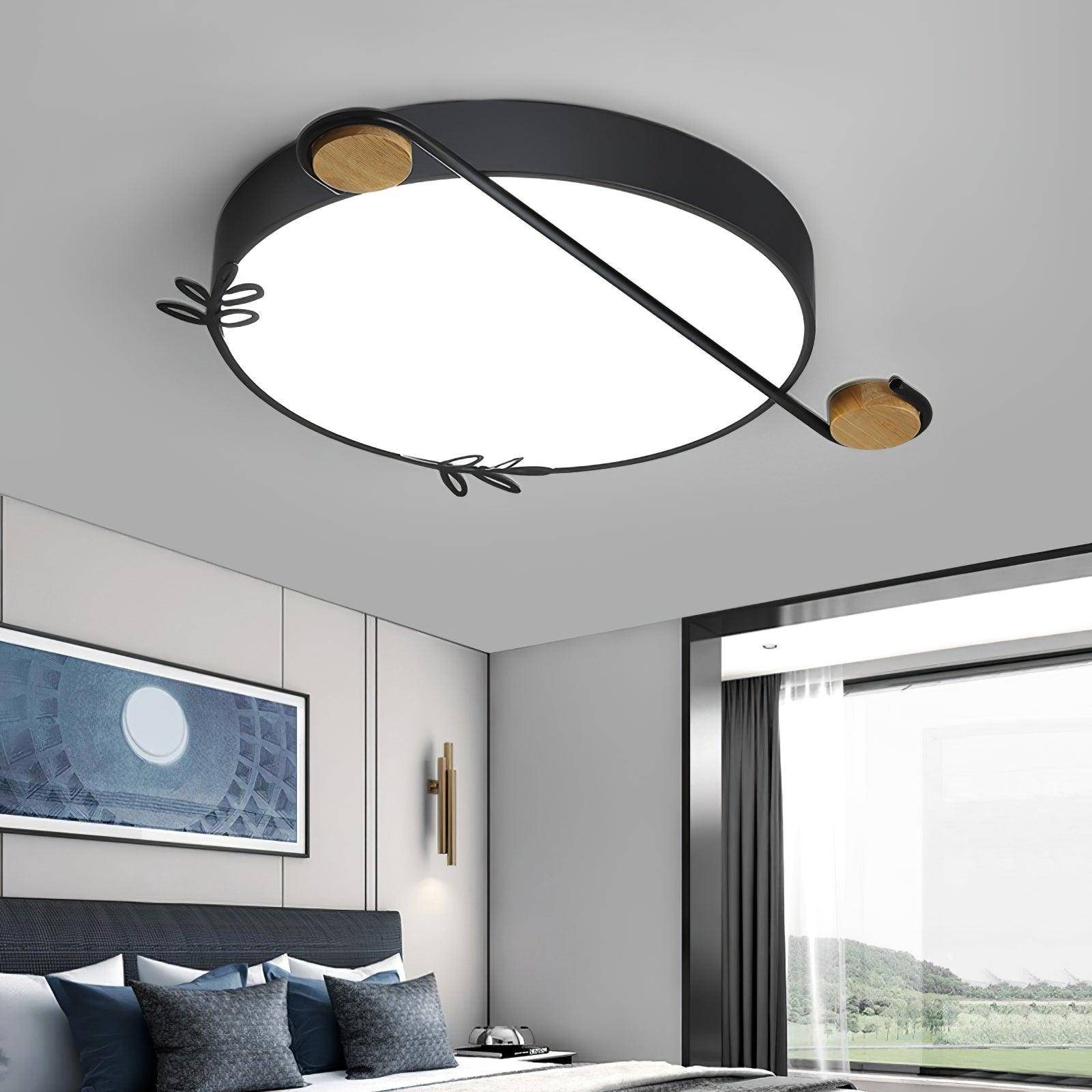 Musical Note Round Ceiling Lamp Ceiling lamp