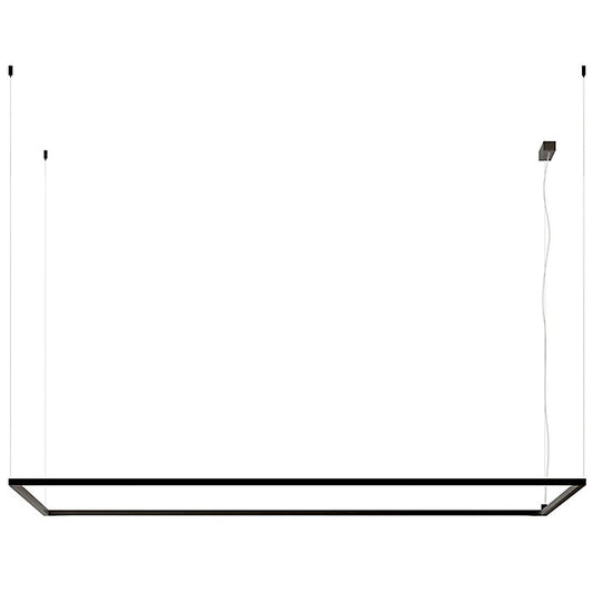 Desk Matrix Rectangular LED Linear Suspension