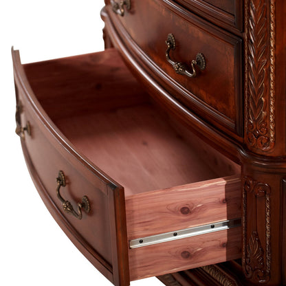 Michael Amini Cortina Vertical Storage Cabinets Chest