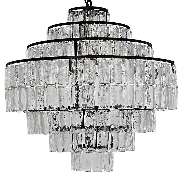 Satellite Glass Chandelier