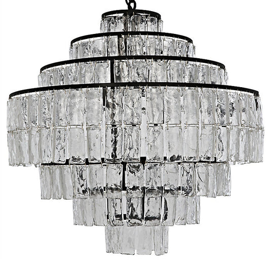 Satellite Glass Chandelier