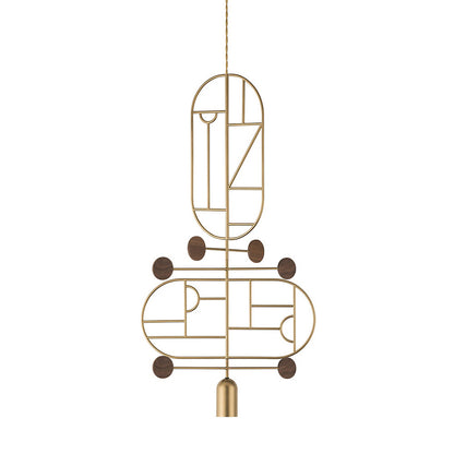 Wooden Dots S13 Pendant