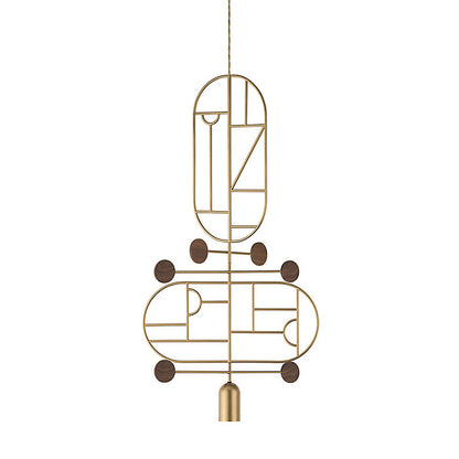 Wooden Dots S13 Pendant