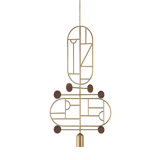 Wooden Dots S13 Pendant