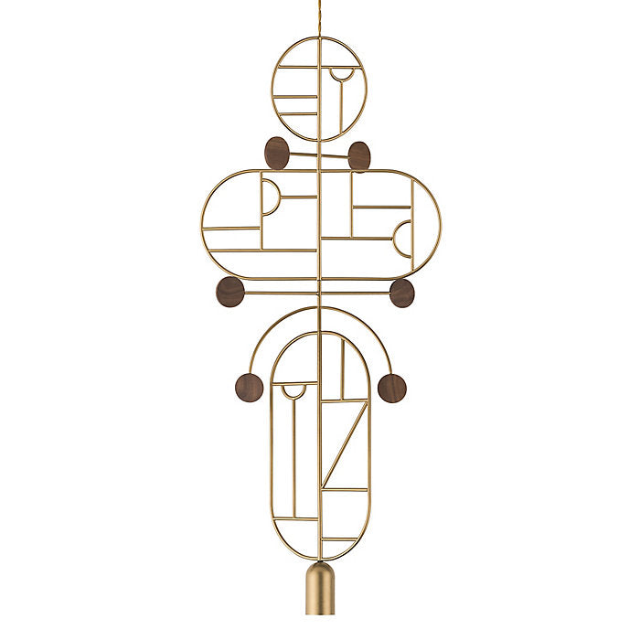 Wooden Dots S19 Pendant