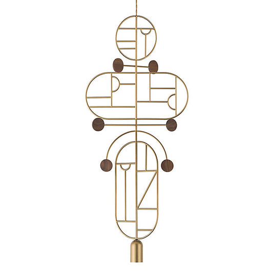 Wooden Dots S19 Pendant