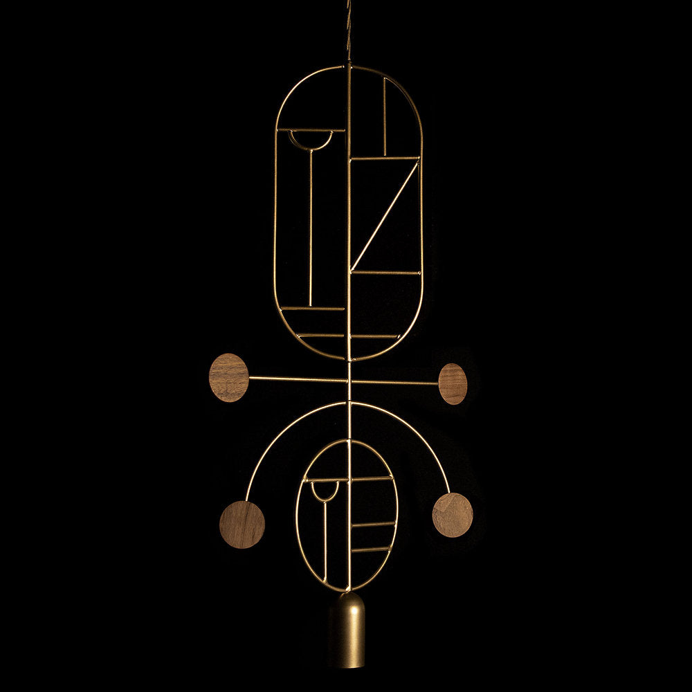 Wooden Dots S08 Pendant